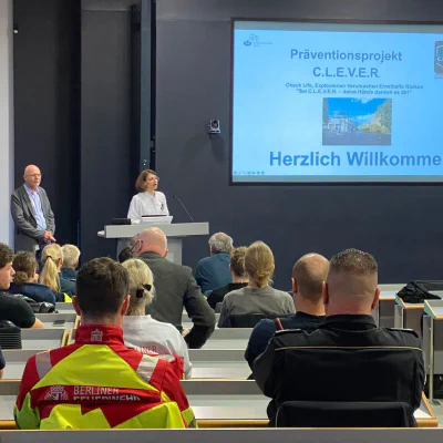 Präventionsprojekt C.L.E.V.E.R. startet am Unfallkrankenhaus Berlin